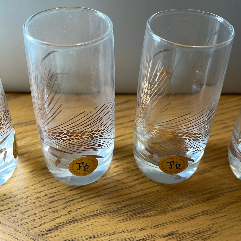 Lavorazione a Mano Made in Italy 6 Shot Glasses